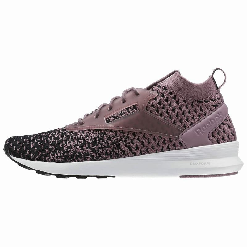 Reebok Zoku Runner Ultraknit Fade Tenisky Damske - Ruzove/Čierne/Biele/Strieborne EL1555WE